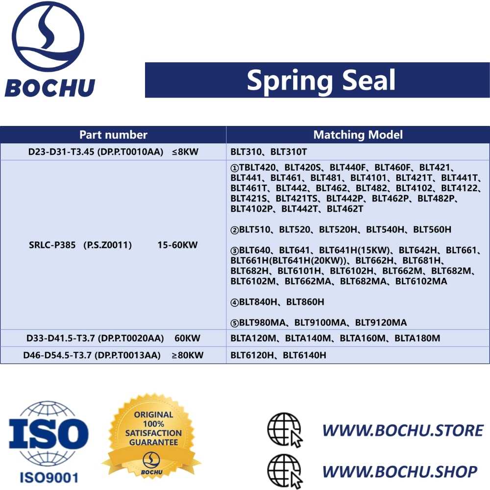 BOCHU BOCI Original Laser Spring Seal