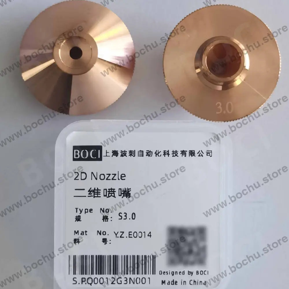BOCHU BOCI Original Single/Double 2D Nozzles M11*0.75 D28 Supercharger Single 3.0mm(Y.Z.E0014) cutting nozzles