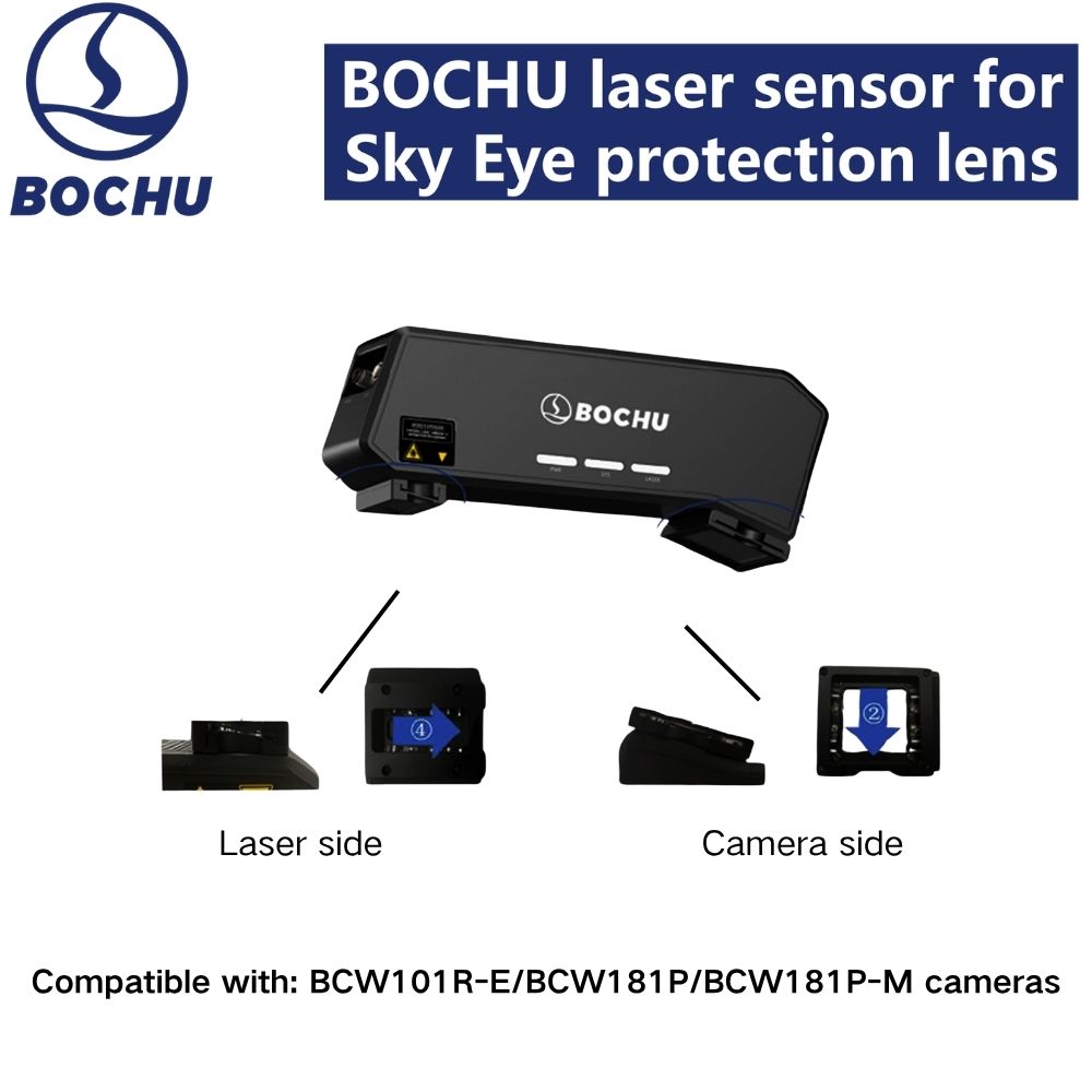 BOCHU laser sensor for Sky Eye protection lens