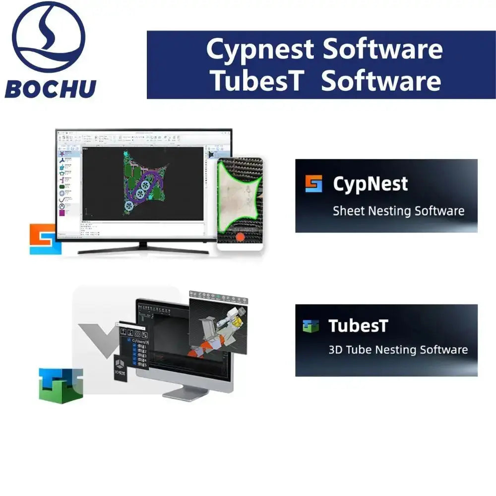 BOCHU CypNest and TubesT laser cutting software