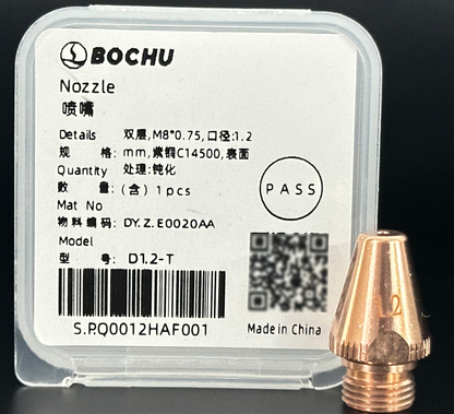 BOCHU BOCI Original Tube Bevel Nozzle Single/Double Layer D1.2-T（DY.Z.E0020AA）