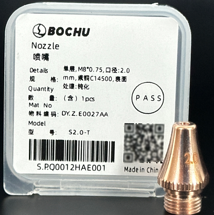 BOCHU BOCI Original Tube Bevel Nozzle Single/Double Layer S2.0-T（DY.Z.E0027AA）