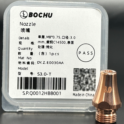 BOCHU BOCI Original Tube Bevel Nozzle Single/Double Layer S3.0-T（DY.Z.E0030AA）
