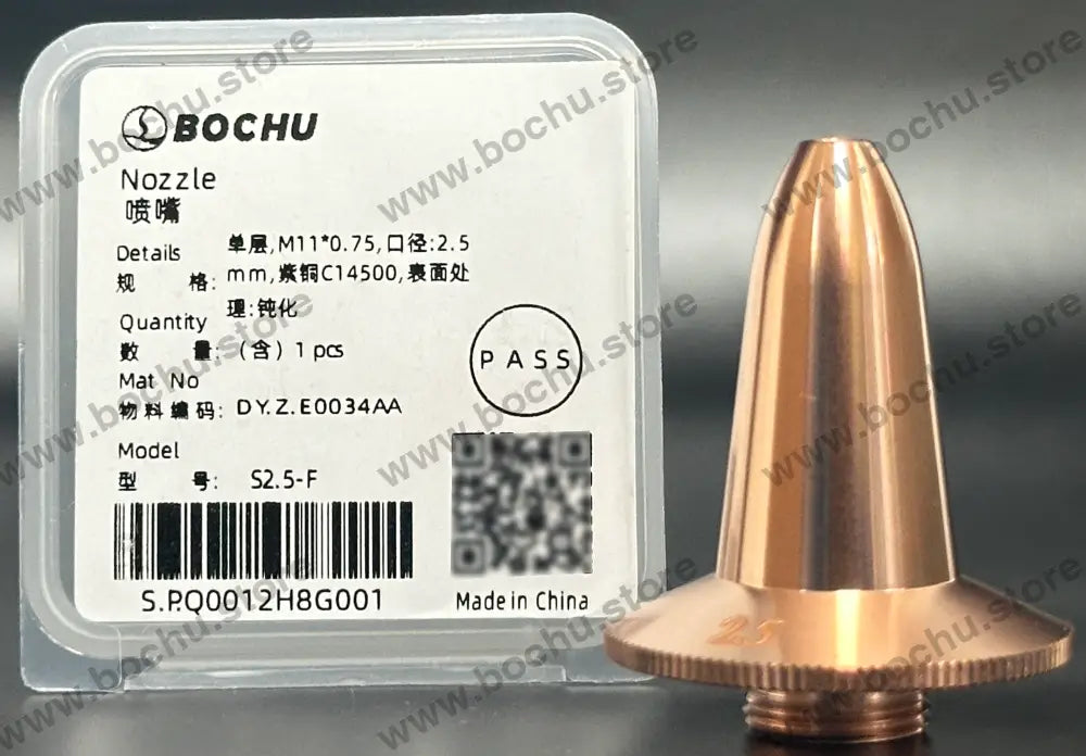 BOCHU BOCI Flat Bevel M11*0.75 Original Single/Double Nozzle S2.5-F（DY.Z.E0034AA）
