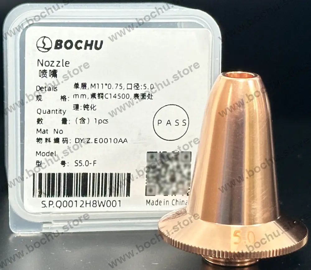 BOCHU BOCI Flat Bevel M11*0.75 Original Single/Double Nozzle S5.0-F（DY.Z.E0010AA）