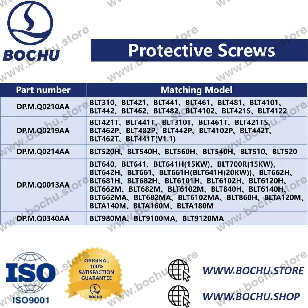 BOCHU BOCI Original BLT Series Protective Screws
