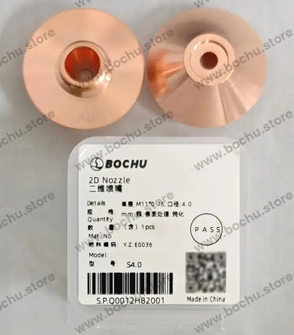 BOCHU BOCI Originale Ein-/Doppeldüsen für 2D M11×0.75 D28 Druck- Einfach 4mm（Y.Z.E0036） Schneiddüsen